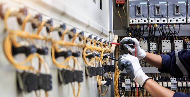 Professional Electrician technician working in Carmel Valley Village, CA